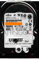 Fujitsu MBD2147RC MBD2147RC CA07068-B100 20120309 Philippines 0102 SAS front side