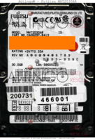 Fujitsu MHT2030AR MHT2030AR CA06297-B413 2005-12 Thailand  PATA front side