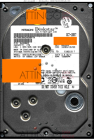 Hitachi Deskstar HDS721010KLA330 0A33863 OCT-2007 THAILAND  SATA front side