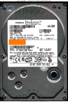 Hitachi Deskstar HDS721010KLA330 0A37239 AUG-2008 THAILAND  SATA front side