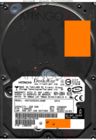 Hitachi Deskstar HDS722525VLDA80 13G0255 NOV 2004  N155 SATA front side