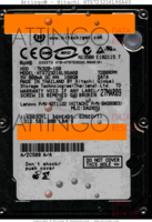 Hitachi Travelstar HTS723216L9SA60 0A58903 27MAR09 Thailand  SATA front side