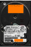 IBM Deskstar IC35L040AVER07-0 07N6654 SEP-2001 HUNGARY  PATA front side