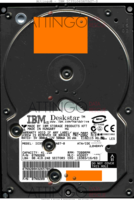 IBM Deskstar IC35L040AVVA07-0 07N9208 MAY-2002 HUNGARY  PATA front side