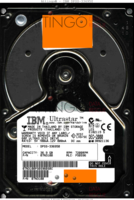 IBM Ultrastar DPSS-336950 07N3100 DEC-2000 Thailand  SCSI front side