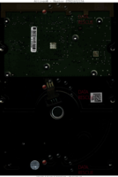 Maxtor DiamondMax 21 STM3160215A 9DS012-327 08146 TK 3.AAD PATA back side