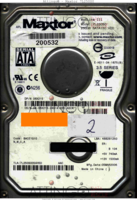 Maxtor MaxLine III 7L250S0 7L250S005AH5D 05MAR2006 China (  )  SATA front side