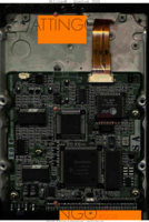 Quantum ProDrive LPS 340S RR34S01102E  JAPAN  SCSI back side