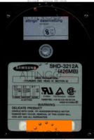 Samsung SHD-3212A SHD-3212A J1MD701443 N.A. KOREA  PATA front side