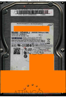 Samsung SpinPoint HD403LJ 401411DP869069 2007.09 KOREA  SATA front side