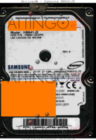 Samsung SpinPoint HM641JX 33971G74AACZZ0 2010.03 Korea  USB front side