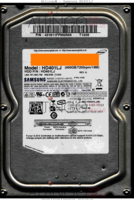 Samsung T133S HD401LJ 401811FP902560 2007.09 KOREA  SATA front side