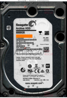 Seagate Archive HDD ST8000AS0002 1NA17Z-002 15334 TK AR13 SATA front side