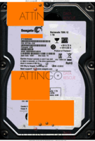 Seagate Barracuda 7200.10 ST31000524AS  9YP154-516 12297 TK JC45 SATA front side
