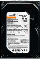 Seagate Barracuda 7200.10 ST3160215A 9CY012-305 10084 TK 3.AAD PATA front side