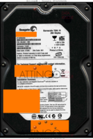 Seagate Barracuda 7200.10 ST3250620A 9BJ04E-305 07205 WU 3.AAE PATA front side