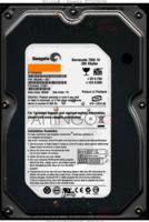 Seagate Barracuda 7200.10 ST3320620A 9BJ04G-307 08434 TK 3.AAF PATA front side