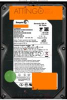 Seagate Barracuda 7200.10 ST3320820A 9BJ03G-500 07162 WU 3.AAC PATA front side