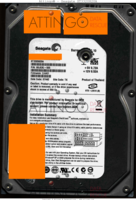 Seagate Barracuda 7200.10 ST3320820A 9BJ03G-505 07442 TK 3.AAD PATA front side