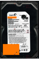 Seagate Barracuda 7200.10 ST3360320AS 9BJ13J-061 08043 TK 3.AFM SATA front side