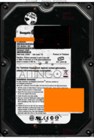 Seagate Barracuda 7200.10 ST3400620A 9BJ044-305 07292 TK 3.AAE PATA back side