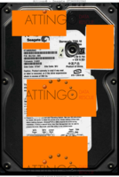 Seagate Barracuda 7200.10 ST3400820AS 9BJ134-065 07347 WU 3.AAD SATA front side