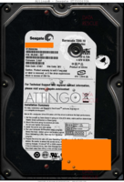 Seagate Barracuda 7200.10 ST3500630A 9BJ046-307 07407 WU 3.AAF PATA front side