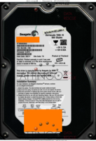 Seagate Barracuda 7200.10 ST3500830AS 9BJ136-100 08211 TK 3.AFD SATA front side