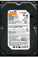 Seagate Barracuda 7200.10 ST3750640A 9BJ048-305 08407 WU 3.AAE PATA front side