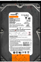 Seagate Barracuda 7200.10 ST3750640A 9BJ048-305 08344 WU 3.AAE PATA front side