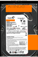 Seagate Barracuda 7200.10 ST380215A 9CY011-304 07251 TK 3.AAC PATA front side