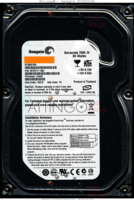 Seagate Barracuda 7200.10 ST380215A 9CY011-305 10212 TK 3.AAD PATA front side
