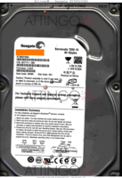 Seagate Barracuda 7200.10 ST380215AS 9CY111-305 08395 WU 3.AAD SATA front side