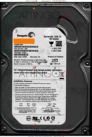 Seagate Barracuda 7200.10 ST380815AS 9CY131-304 07233 TK 3.AAC SATA front side