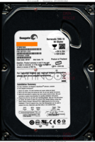 Seagate Barracuda 7200.10 ST380815AS 9CY131-313 09197 TK 4.AAB SATA front side