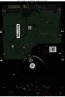 Seagate Barracuda 7200.11 ST31000333AS 9FZ136-300 09224 SU CC1F SATA back side