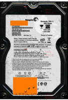 Seagate Barracuda 7200.11 ST31000333AS 9FZ136-510 09147 TK SD35 SATA front side