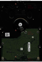 Seagate Barracuda 7200.11 ST31000333AS 9FZ136-568 09187 TK SD35 SATA back side