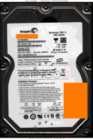 Seagate Barracuda 7200.11 ST31000340AS 9BX158-303 08334 AMKSPR SD15 SATA front side