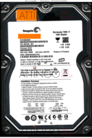 Seagate Barracuda 7200.11 ST31000340AS 9BX158-303 09052 KRATSG SD15 SATA front side