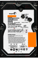 Seagate Barracuda 7200.11 ST31000340AS 9BX158-568 08421 KRATSG SD81 SATA front side