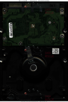 Seagate Barracuda 7200.11 ST3500320AS 9BX154-303 08342 WUXISG SD15 SATA back side