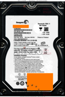 Seagate Barracuda 7200.11 ST3500320AS 9BX154-303 09104 KRATSG SD15 SATA front side