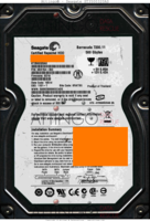 Seagate Barracuda 7200.11 ST3500320AS 9BX154-303 10514 KRATSG SD1A SATA front side