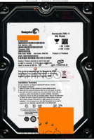 Seagate Barracuda 7200.11 ST3500320AS 9BX154-568 08395 KRATSG SD81 SATA front side