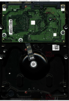 Seagate Barracuda 7200.11 ST3500620AS 9BX144-021 09072 TK HP12 SATA back side