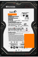 Seagate Barracuda 7200.11 ST3500820AS 9BX134-505 08285 KRATSG SD25 SATA front side