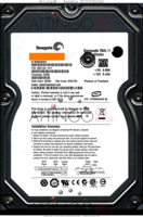 Seagate Barracuda 7200.11 ST3500820AS 9BX134-511 08363 KRATSG SD36 SATA front side