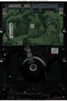 Seagate Barracuda 7200.11 ST3500820AS 9BX134-511 08346 KRATSG SD36 SATA back side