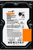 Seagate Barracuda 7200.11 ST3500820AS 9BX134-515 09032 KRATSG SD45 SATA front side